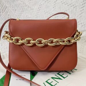 보테가 (징) 더 마운트 미니 핸드백 브라운 667399