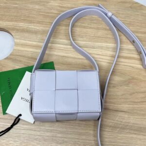 보테가 (징) 미니 크로스백 라이트 퍼플 666688