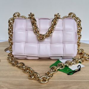 보테가 (징) 체인 숄더백 핑크 631421