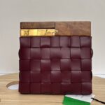 보테가 (징) 클래식 편직 가방 브라운 나파 가죽 70394