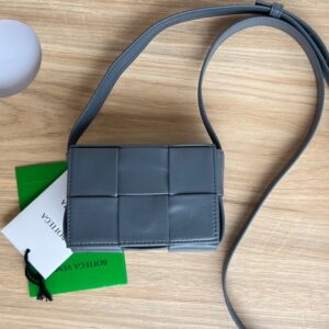 보테가 (징) 미니 크로스백 그레이 667048