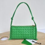 보테가 (징) 클러치백 그린 701025