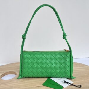 보테가 (징) 클러치백 그린 701025