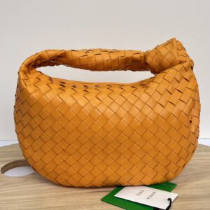 보테가 베네타 (징) 조디 중형 오렌지 양가죽 백 690225