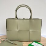 보테가 (징) 미니 토트백 올리브색 652876