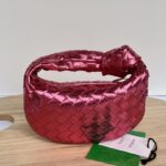 보테가 (징) 핸드백 메탈릭 핑크 651876