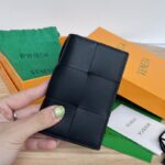 보테가 (징) 대편格 카드 지갑 블랙 649602