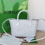 보테가 (징) 미니 카바트 화이트 709464