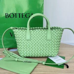 보테가 (징) 미니 카바트 그린 709464