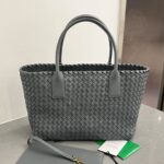 보테가 (징) 카바트 미니 쇼핑백 그레이 608810
