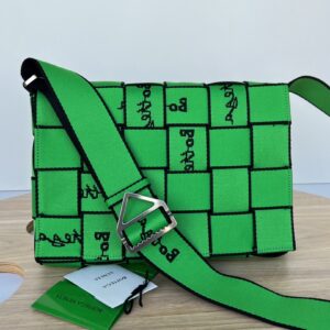 보테가 (징) 메신저백 그린 680514