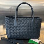 보테가 (징) 카바트 미니 블랙 위빙 가방 608810