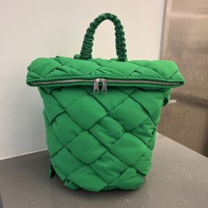 보테가 (징) 더블 백팩 그린 690891