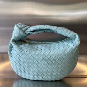 보테가 (징) 조디 중형 민트 그린 양가죽 백 690225 민트그린