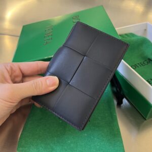 보테가 (징) 카드 지갑 블랙 649602