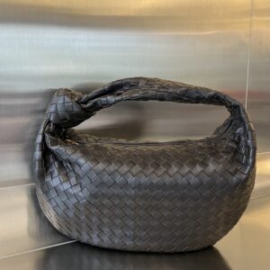 보테가 (징) 조디 대형 블랙 양가죽 백 600261