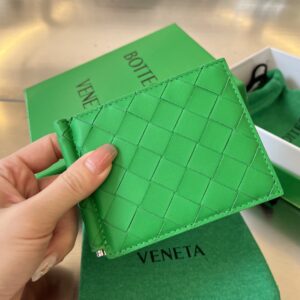 보테가 (징) 카드 지갑 그린 592626