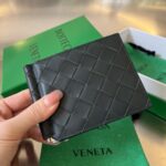 보테가 (징) 브레이드 머니 클립 블랙 592626