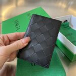 보테가 (징) 중편格 카드 지갑 블랙 592619