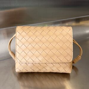 보테가 (징) 미니 숄더백 브라운 741897