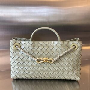 보테가 (징) 안디아모 손가방 미디움 그린 754990