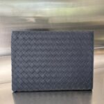 보테가 (징) 반지퍼 손잡이백 소가죽 그레이 607479