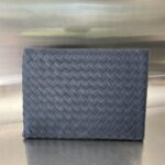 보테가 (징) 반지퍼 손잡이백 소가죽 그레이 607479