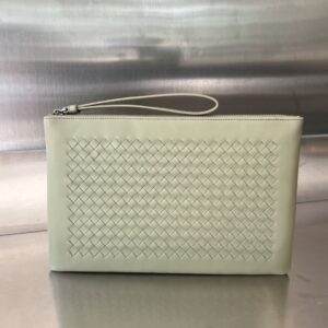 보테가 (징) 업그레이드 손가방 크림 256405