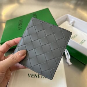 보테가 (징) 두折 수납 카드 지갑 그레이 749400