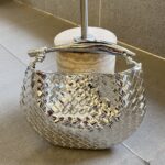 보테가 (징) 사르딘 반달형 핸들 가방 블루 716082