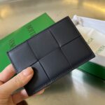 보테가 (징) 대형 카드 지갑 블랙 649597