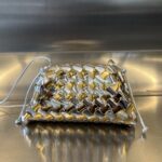 보테가 (징) 파우치 미니 양가죽 골드 778504