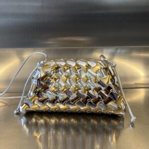 보테가 (징) 파우치 미니 양가죽 골드 778504