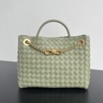 보테가 (징) 안디아모 업그레이드 블랙 골드 체인 숄더백 블랙 786009