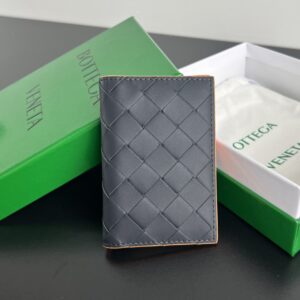 보테가 (징) 중편格 카드 지갑 블루 592619