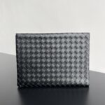 보테가 (징) 반지퍼 손잡이백 블랙 607479