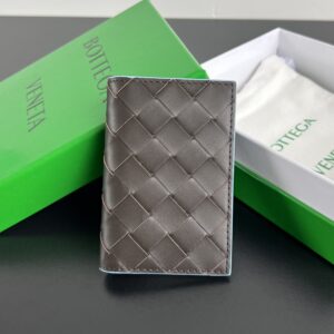 보테가 (징) 중편 그레이 카드 지갑 749417