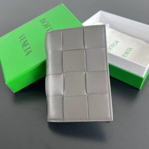 보테가 (징) 캐시미어 패스포트 홀더 그레이 777046