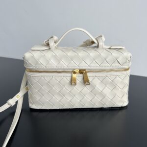 보테가 (징) 바니티 케이스 화장품 가방 아이보리 789109