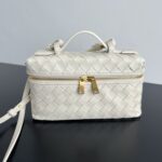 보테가 (징) 바니티 케이스 화장품 가방 아이보리 789109