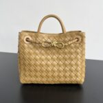 보테가 (징) 안디아모 손가방 클래식 내추럴 나파 양가죽 백 브라운 743568