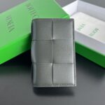 보테가 (징) 대편格 카드지갑 블랙 649602