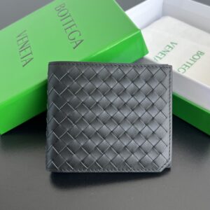 보테가 (징) 피콜로 바이폴드 지갑 클래식 블랙 796966
