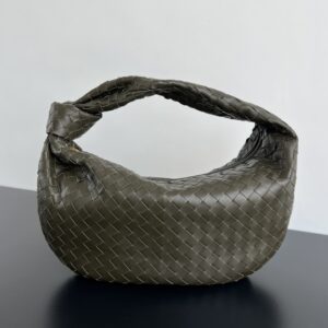 보테가 (징) 조디 대형 올리브 그린 양가죽 백 600261