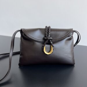 보테가 (징) 스몰 리베르타 핸드백 브라운 806030