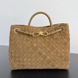 보테가 (징) 안디아모 소가죽 토트백 브라운 743572