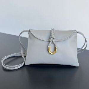 보테가 (징) 스몰 리베르타 핸드백 그레이 806030