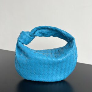 보테가 (징) 조디 중형 블루 양가죽 백 690225