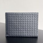 보테가 (징) 반지퍼 손잡이 가방 소가죽 그레이 607479