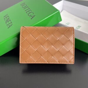 보테가 (징) 명함지갑 소가죽 브라운 667141